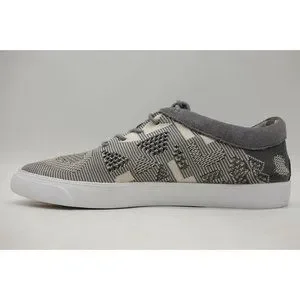 Clarks Shoes Clarks Sunset Gray Cream Knit Lace Up Sneakers Shoes Womens 75 M Poshmark
